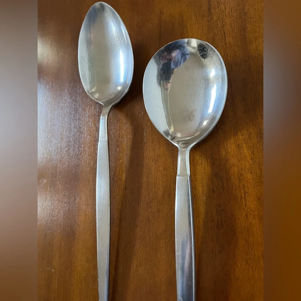 Stanley Roberts Astro Vintage stainless steel serving spoons